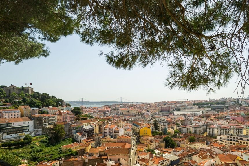 viewpoint, lisbon, miradouro da graça, neighborhood of grace, vista, landscape, portugal, tourism, panorama, lisbon, lisbon, lisbon, lisbon, lisbon